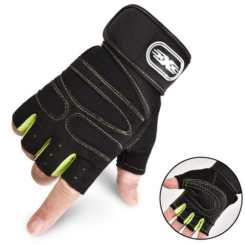 Wrist Wrap Support Gym Gloves For Weight Lifting//Sports//Training//Workout//Fitness